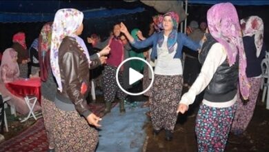 Köy Düğününde Şalvarlı Kızlardan Mükemmel Oyun Havası..