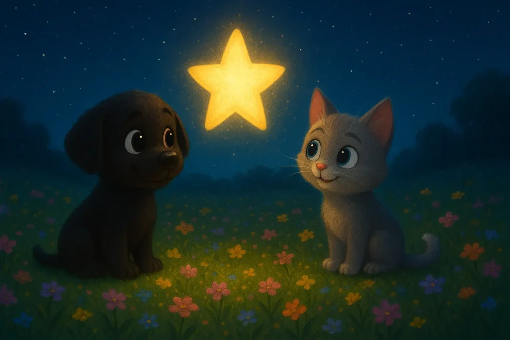 Kara ve Mırmır, dostluk ve cesaretin yıldızını buluyor.