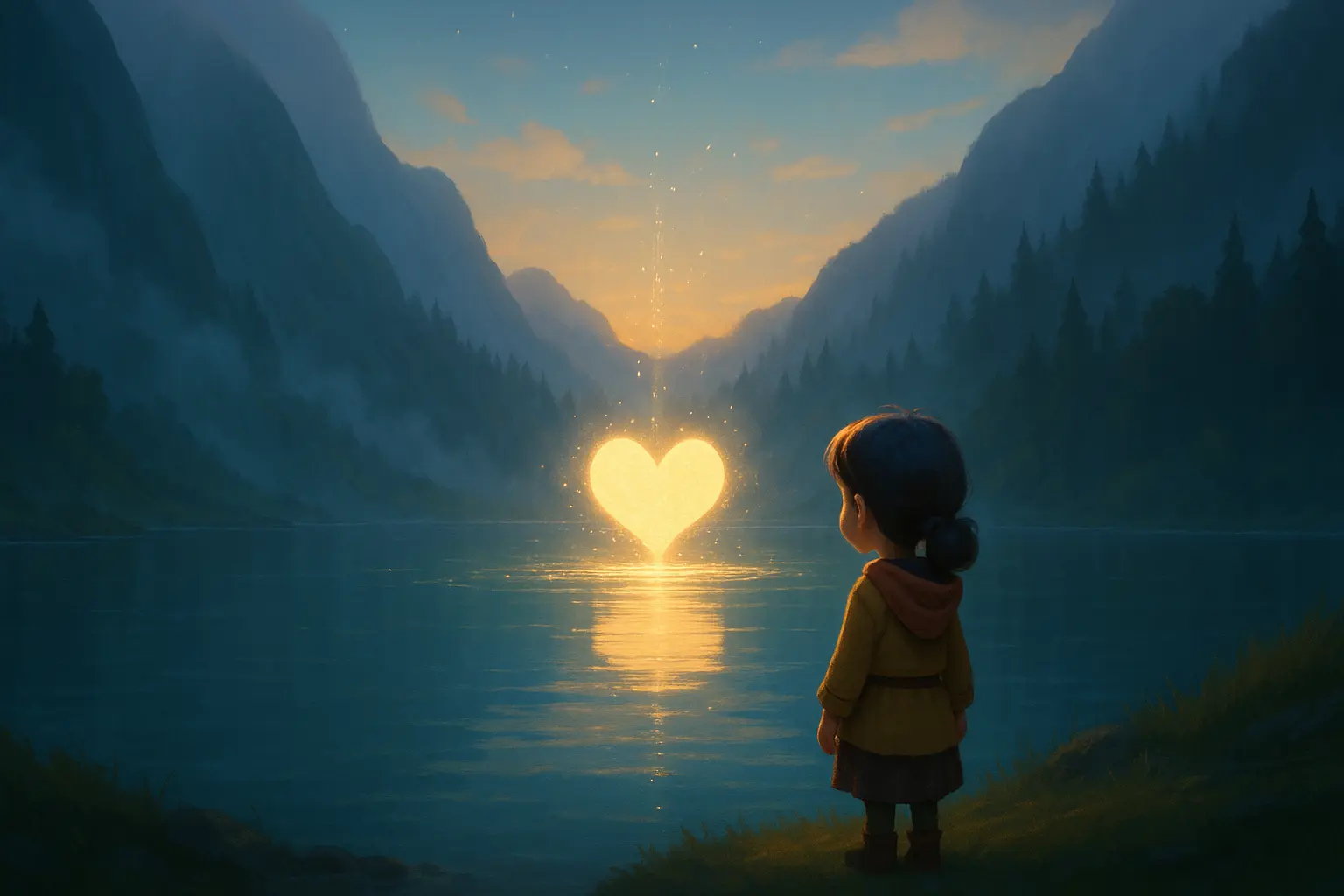 Lira, Ejderhanın Kalbindeki Göl’ün büyülü ışığını ilk kez görüyor