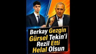 Gürsel Tekin ile Berkay Gezgin Arasında Dikkat Çeken Polemik