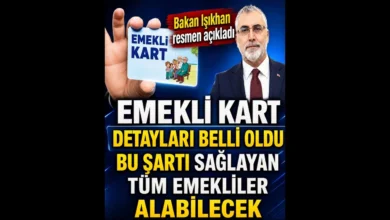 Emekli Kart Duyurusu Yapıldı! İşte Şartlar!