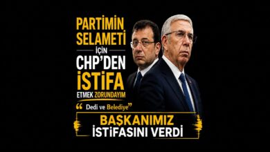 Ayrılmak zorundayım dedi ve istifasını verdi